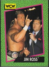 Jim Ross 1991 Impel WCW #155