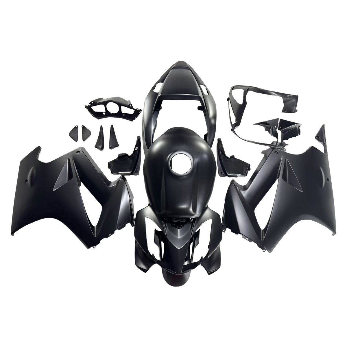 ABS Fairing Kit For Honda VFR800 2002-2012 Plastic Fairings Matte Black Bodywork