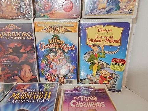Vintage Walt Disney VHS Sealed Movie Lot- Bambi, Pinocchio, Tarzan & More! - Picture 5 of 13