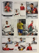 Cristiano Ronaldo Team Portugal  "Special Release" lot (9) Soccer Cards