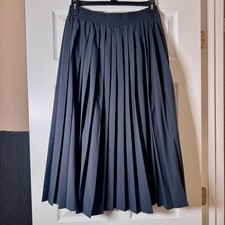 NIKE 24.7 PerfectStretch Women's Dri-Fit Pleated Skirt HQ8153-010 Black Small