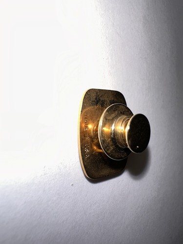 Vintage Stanley 150 Anniversary goldfarbene Anstecknadel seltenes Werkzeug Sammlerstück, cool! - Bild 2 von 4