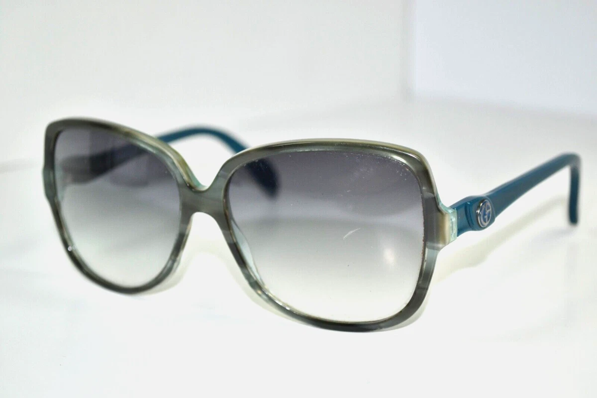 Giorgio Armani Sunglasses AR8193-U 5879/32 Havana Green with Clear Gradient Gray Giorgio Armani Gray Sunglasses for Women for sale | eBay main image 3