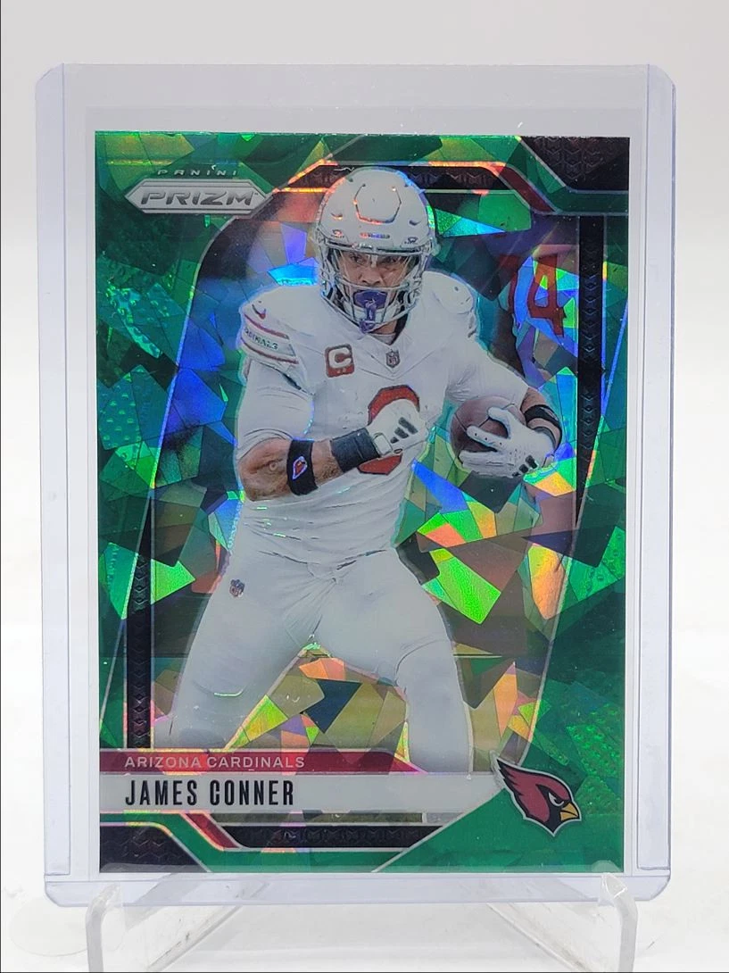 JAMES CONNER 2024 PANINI PRIZM NFL GREEN ICE CARDINALS Q2568
