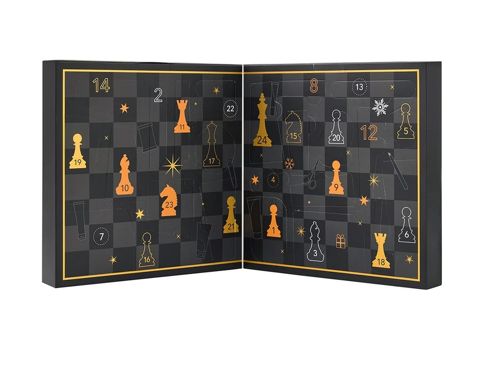 Men Advent Calendar Christmas Box Toy Set Holiday Gift - Image 3 of 3