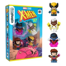 Little People Collector Marvel X-Men 97 Figure Set – Wolverine Storm Gambit