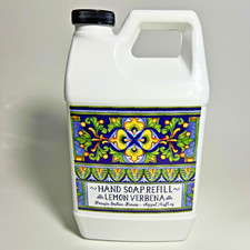 LEMON VERBENA Perugia Italian Duerta Hand Soap Refill Home & Body JUMBO 64 Oz.! 0.59 per fl oz