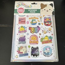 NEW Original Squishmallows 1500 Stickers Pack