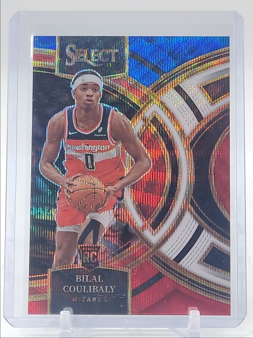BILAL COULIBALY 2023-24 SELECT PREMIER LEVEL ROOKIE TRI-COLOR RC Q4925