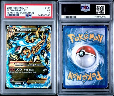 M Charizard EX (X) (Secret) 108/106 Flashfire Holo for sale online