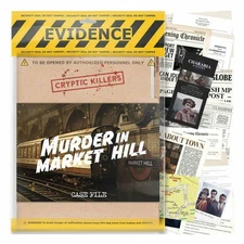 Cryptic Killers Unsolved Murder Mystery Game - Murder in Market Hill