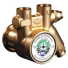 FLUID-O-TECH PA 101X Pump,3/8" NPTF,49 Max. GPH,Brass,70 Mesh 423J57