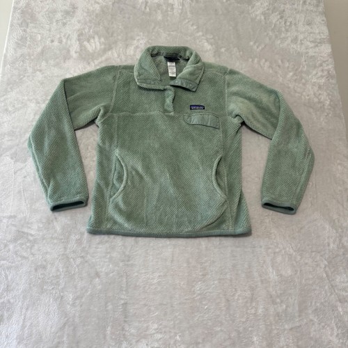 Patagonia Pullover Fleece Thermo Pro leicht grün Damen Small