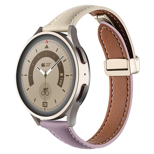 Per Huami Amazfit Bip U S/GTS 4 mini 3 2 2e/GTR 4 3 Pro cinturino da polso in pelle - Foto 54 di 56
