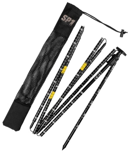 Lightweight Aluminum 300CM Avalanche Probe, Snowmobile, Ski or Snowboard, Black