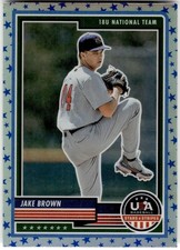 2023 Panini Stars & Stripes USA Baseball #41 Jake Brown Stars