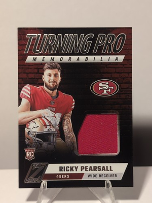 #ad 2024 Panini Zenith Turning Pro Memorabilia Ricky Pearsall #TPM RPL MEM RC $1.99
