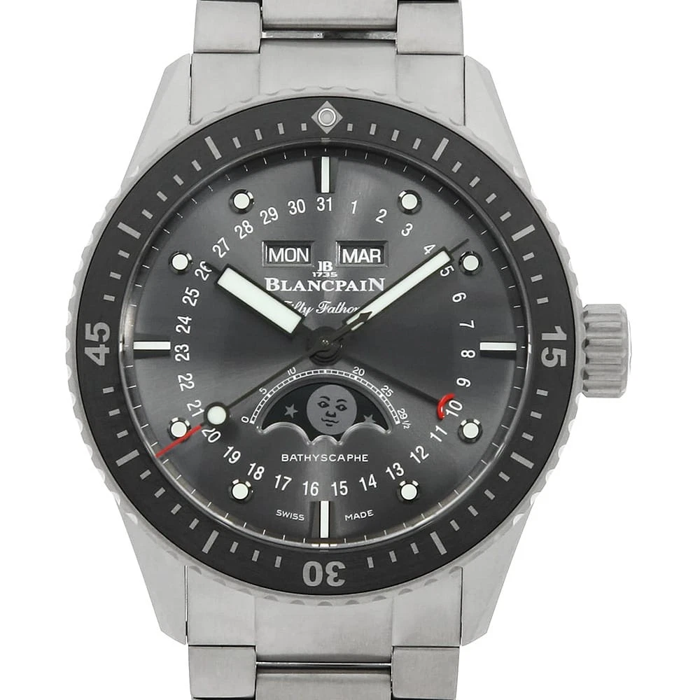 Blancpain — BLANCPAIN Fifty Fathoms Baskerchief Complete Calendar 5054-1210-98S second h...