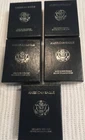 1995, 96, 97, 98, 99 American Eagle One Ounce Proof Silver Bullion Coin PRISTINE
