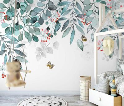 3D Schmetterling H7978 Tapete Wandbild Selbstklebend Abnehmbare Aufkleber Erin