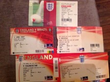 England v Brazil, Mexico, Bulgaria, Egypt, Kazakhstan World Cup Euros.