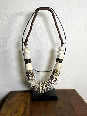 Dovetail Decorative Necklace on Display Stand #1