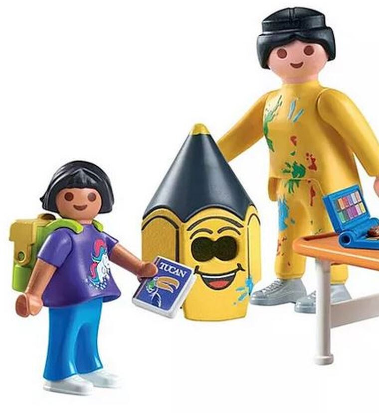 Playmobil Gift Set 71965 First Day of School Pupils and Teacher