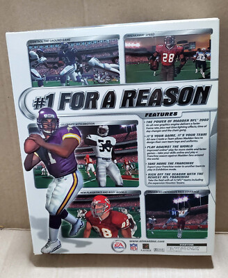 Madden NFL 2002 (PC, 2001) big box, New | eBay