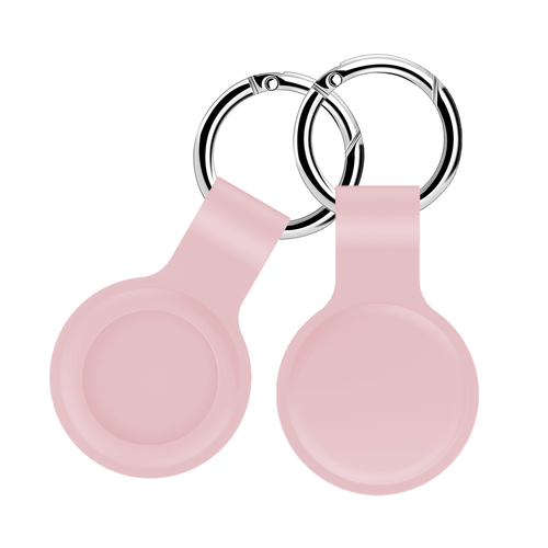 Silicone AirTags Case Airtag Cover For Apple Key Chain key Holder Ring 2pcs - 第 12/27 張圖片