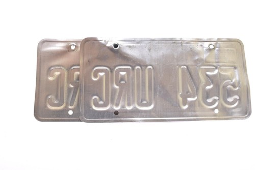 Utah License Plate Arch Centennial 534 URC (Pair) - Picture 4 of 4