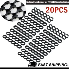 20PCS Easy Installation Battery Pack Holder for 21700 Lithium Batteries New