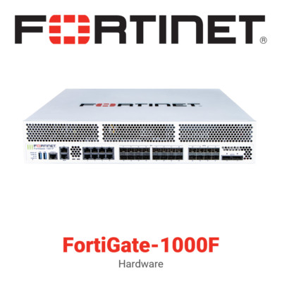 Fortinet Fortigate-1000F Firewall 2x 100GE QSFP28 8x 25GE SFP28