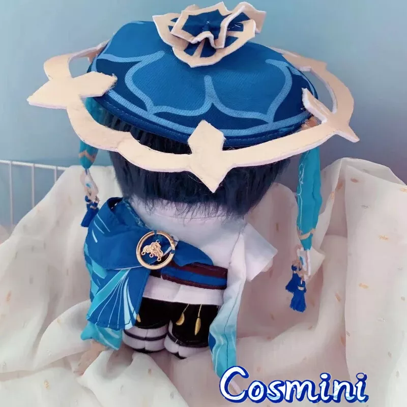 Anime Genshin Impact Scaramouche Wanderer San Dou Ni 20cm Cute Plush Doll  Dress Up Cospslay Anime Toy Figure Xmas Gifts LHXY