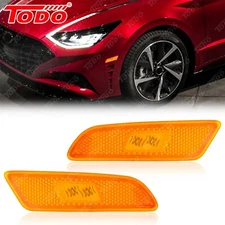 For 2020-2023 Hyundai Sonata Front LED Side Marker Light 2PCS Driver Passenger