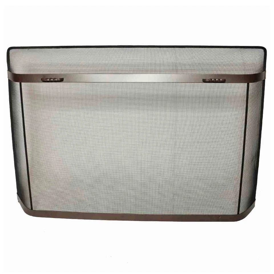 Protector contra chispas de bronce bruñido peregrino 50" x 33" Foto 2 de 4