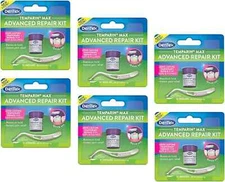 Dentek Temparin Max Caps & Fillings Repair Kit 0.04 Ounce (Pack of 6)