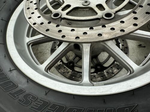 2008 Suzuki Boulevard C109RT 16" Front Wheel Rim Tire - Picture 7 of 13