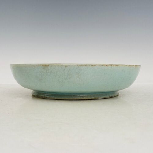 7.3" Old china Antique Song dynasty ru kiln Porcelain Museum mark Brush Washer - Picture 1 of 9