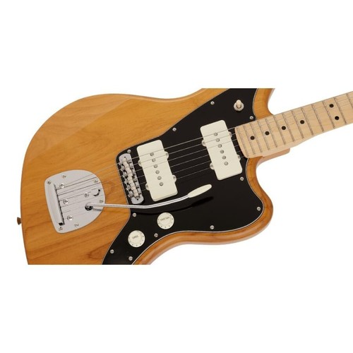 Fender Made in Japan Hybrid II Jazzmaster Maple Vintage Natural Electric Guitar - Picture 6 of 12