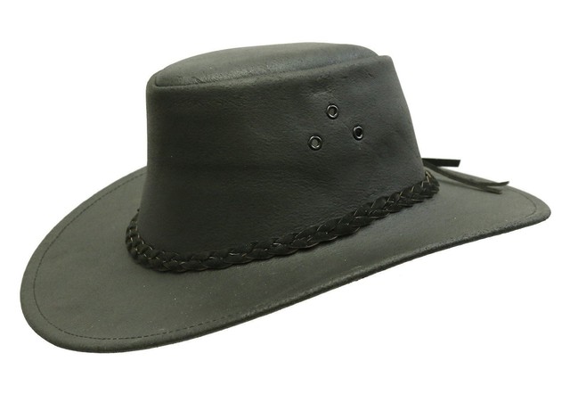 kids leather hat