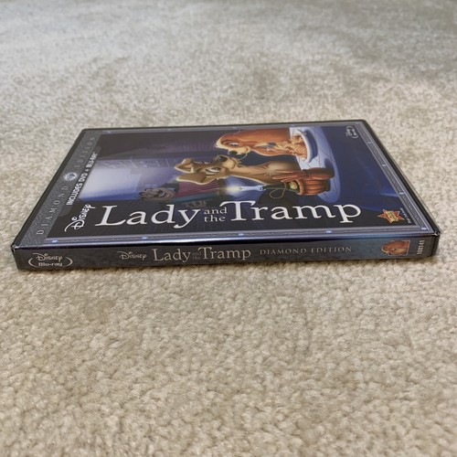 Disney Lady and The Tramp Movie Diamond Edition DVD Blu-Ray 2 Disc Combo NEW - Picture 3 of 8