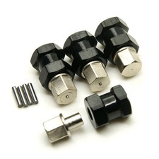 12mm Wheel Hub Hex Drive Adapter 15mm Extension for 1/10 RC SCX10 WRAITH Crawler