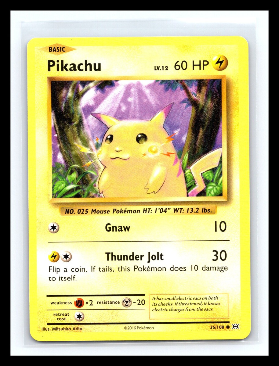 pokemon pikachu 2016 card (XY95/211) [1] Nuzzle Flip a coin Surfing Pikachu 2016 Pokmon XY