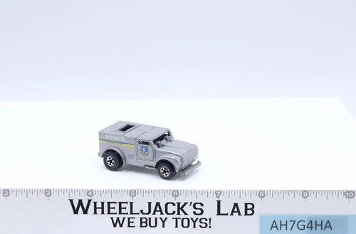 Funny Money Gray Brink's Security Truck 1970 Hot Wheels Mattel Vintage