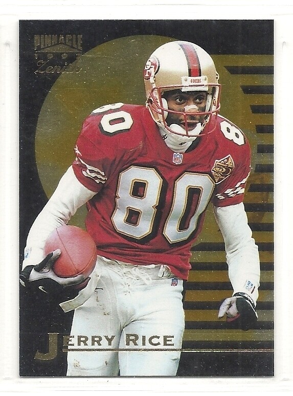 1997 Pinnacle Zenith Football - #2 - Jerry Rice - San Francisco 49ers