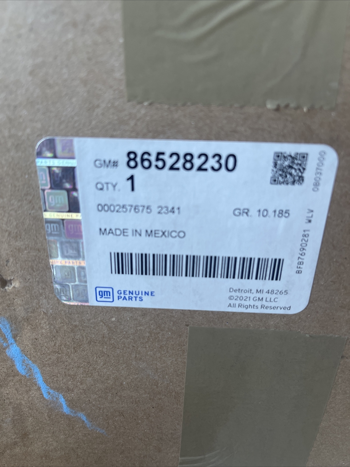 2018 Genuine GM Equinox Terrain Gold RH Mirror Cover OEM 22063012  