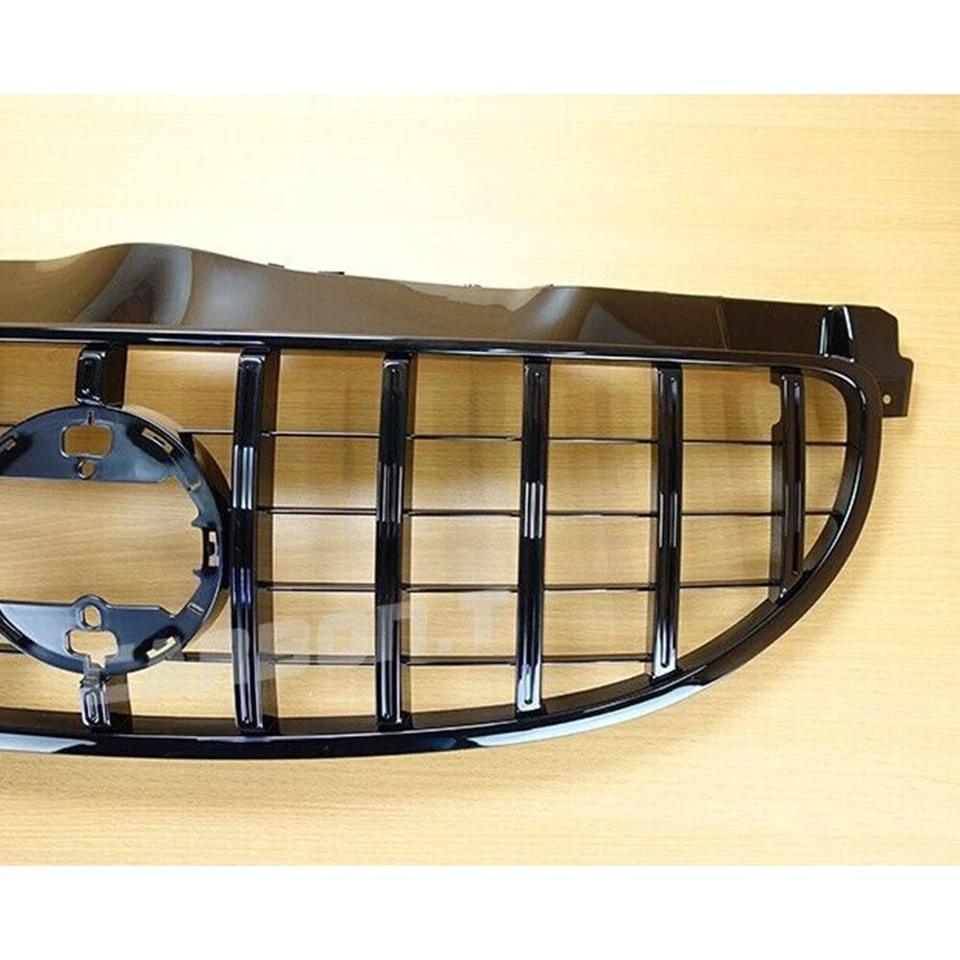 Painted Black Front Racing Upper Grille Fit BENZ Smart ForFour W453 2015-2021 Foto 4 de 4
