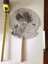 OLD PAPER ADVERTISING HAND FAN…