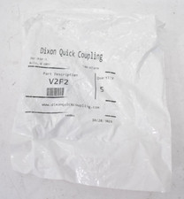 Lot of 5 Dixon Quick Couplings V2F2 V-Series Valve Female Plug Fittings
