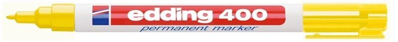 EDDING 400 PERMANENTMARKER GELB PERMANENT-MARKER NEU